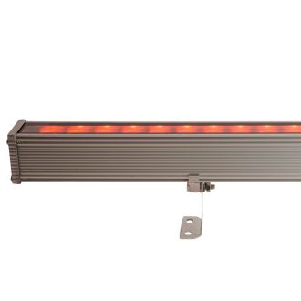 Светодиодный линейный прожектор для подсветки стен Feron LL-890 36W красный 85-265V IP65, 51288