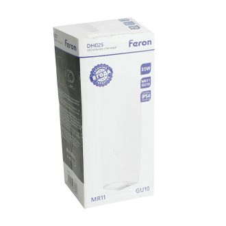 Светильник садово-парковый Feron DH025, на стену, 2*GU10 MR11 230V, белый, 51307