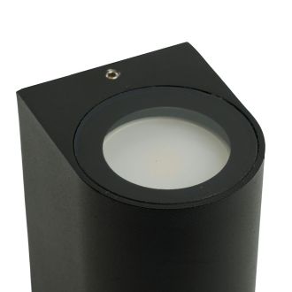 Светильник садово-парковый Feron DH023, на стену, GU10 MR11 230V, черный, 51308