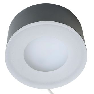 Светильник потолочный Feron HL456 12W, 230V, GX53, черный, 51345