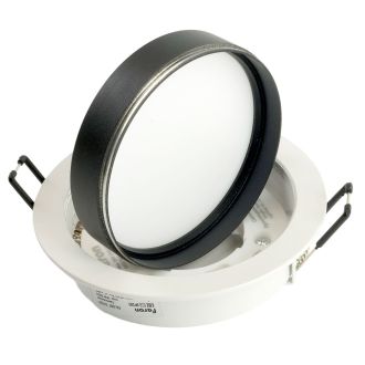 Светильник встраиваемый Feron DL507 потолочный GX53 белый + черный круг, 51351