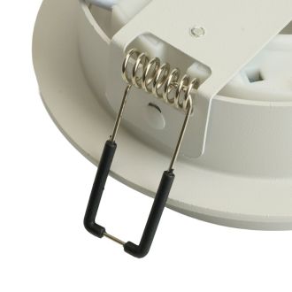 Светильник встраиваемый Feron DL507 потолочный GX53 белый + золото круг, 51354
