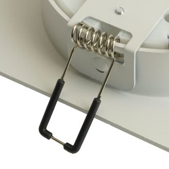 Светильник встраиваемый Feron DL506 потолочный GX53 белый + черный квадрат, 51359