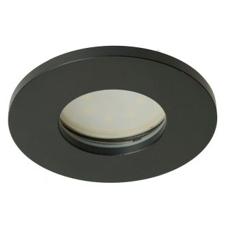 Светильник встраиваемый Feron DL3114 потолочный MR16 G5.3 черный IP44, 51367