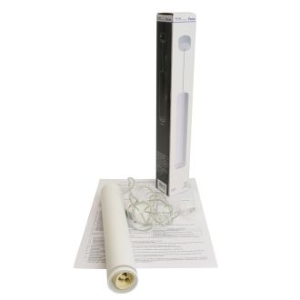 Светильник потолочный Feron ML1008 Barrel LUNA levitation на подвесе MR11 35W 230V, белый 40*250, 51376