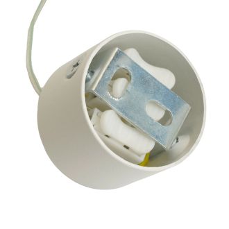 Светильник потолочный Feron ML1008 Barrel LUNA levitation на подвесе MR11 35W 230V, белый 40*250, 51376