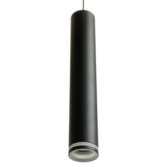 Светильник потолочный Feron ML1008 Barrel LUNA levitation на подвесе MR11 35W 230V, черный 40*250, 51377