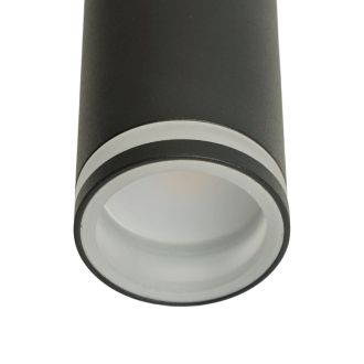 Светильник потолочный Feron ML1008 Barrel LUNA levitation на подвесе MR11 35W 230V, черный 40*250, 51377