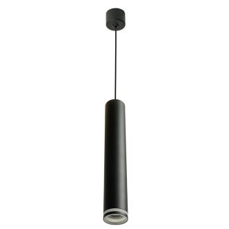 Светильник потолочный Feron ML1008 Barrel LUNA levitation на подвесе MR11 35W 230V, черный 40*250, 51377