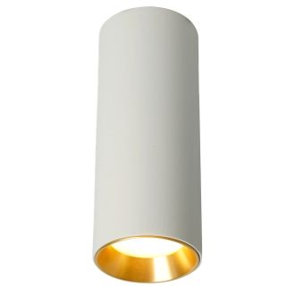 Светильник потолочный Feron ML101 Barrel MR11 GU10 35W 230V, белый + золото, 51378