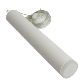 Светильник потолочный Feron ML1028 Barrel levitation на подвесе MR11 35W 230V, белый 40*250, 51396