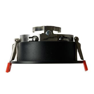 Светильник встраиваемый Feron DL3102 потолочный MR16 G5.3 черный + черный хром, 51402