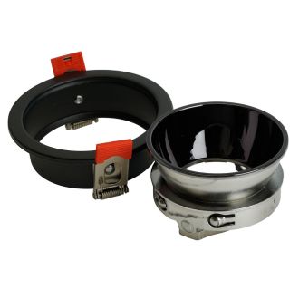 Светильник встраиваемый Feron DL3102 потолочный MR16 G5.3 черный + черный хром, 51402