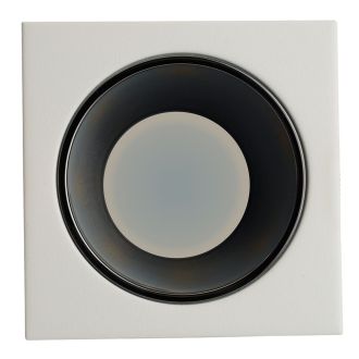 Светильник встраиваемый Feron DL3112 потолочный MR16 G5.3 белый + черный хром, 51405