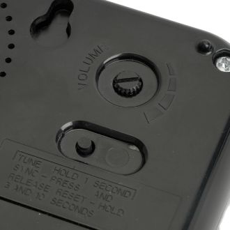 Звонок дверной беспроводной Feron E-378 Электрический 10 мелодий чёрный с питанием от батареек, 51431