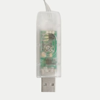 Гирлянда линейная Feron CL593 Smart, 10м USB + Пульт ДУ RGB, прозрачный шнур, 51463