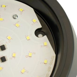 Светильник светодиодный Feron AL3020 в пластиковом корпусе 15W 4000K IP20 черный, 51473