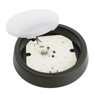 Светильник светодиодный Feron AL3020 в пластиковом корпусе 15W 6500K IP20 черный, 51474