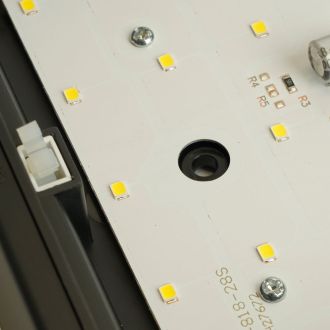 Светильник светодиодный Feron AL3021 в пластиковом корпусе 15W 6500K IP20 черный, 51478