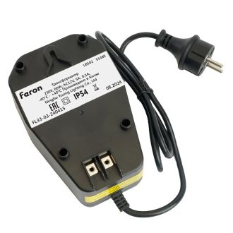 Трансформатор LB502 вход 230V выход AC12V 60W, Feron, 51480