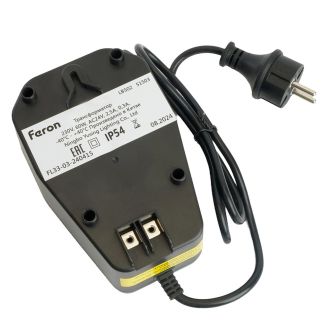 Трансформатор LB502 вход 230V AC выход AC24V 60W, Feron, 51503