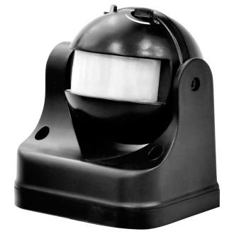 Датчик движения 1200W 12m 180° черный, SEN11, Feron, 51515