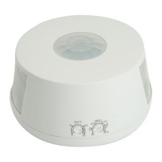 Датчик движения 2000W 30m 120° 360°(верт.) белый SEN19, Feron, 51520