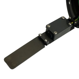 Светильник садово-парковый Feron DH042-450, Техно столб, 18W E27 230V, черный, 51523