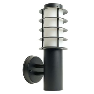 Светильник садово-парковый Feron DH046-B, Техно на стену, 18W E27 230V, черный, 51526