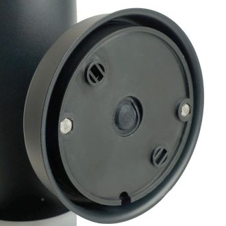 Светильник садово-парковый Feron DH046-B, Техно на стену, 18W E27 230V, черный, 51526