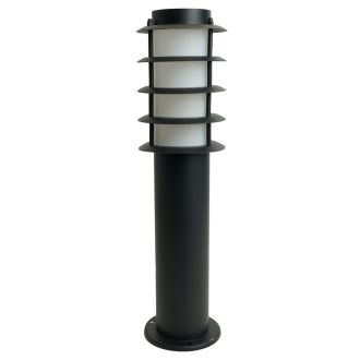 Светильник садово-парковый Feron DH047-450, Техно столб, 18W E27 230V, черный, 51527
