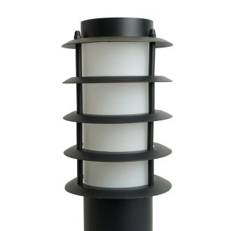 Светильник садово-парковый Feron DH047-450, Техно столб, 18W E27 230V, черный, 51527