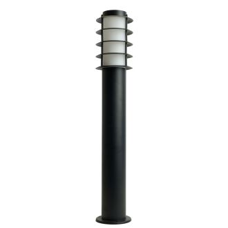 Светильник садово-парковый Feron DH047-650, Техно столб, 18W E27 230V, черный, 51528