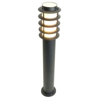 Светильник садово-парковый Feron DH047-650, Техно столб, 18W E27 230V, черный, 51528