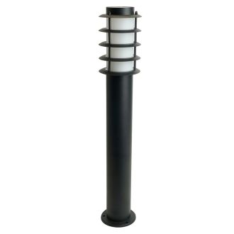 Светильник садово-парковый Feron DH047-650, Техно столб, 18W E27 230V, черный, 51528