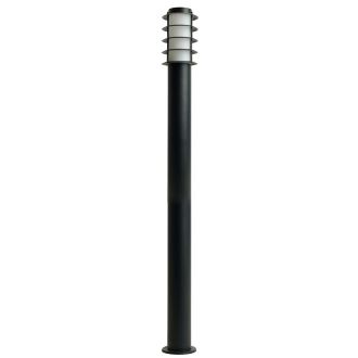 Светильник садово-парковый Feron DH047-1100, Техно столб, 18W E27 230V, черный, 51529
