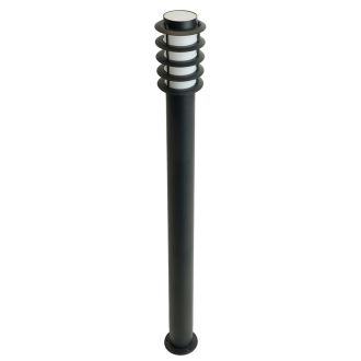 Светильник садово-парковый Feron DH047-1100, Техно столб, 18W E27 230V, черный, 51529