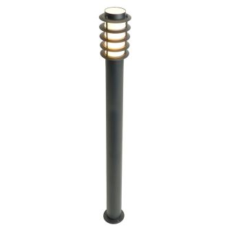 Светильник садово-парковый Feron DH047-1100, Техно столб, 18W E27 230V, черный, 51529