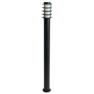 Светильник садово-парковый Feron DH047-1100, Техно столб, 18W E27 230V, черный, 51529