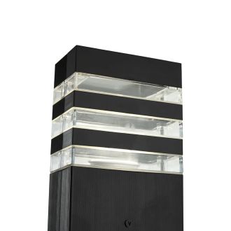 Светильник садово-парковый Feron.ONE DH0808-P, столб, GU10 220-240V, черный пластик, 51542