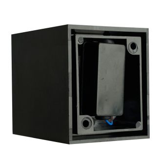 Светильник садово-парковый Feron.ONE DH050-P, на стену, GU10 220-240V, черный пластик, 51544