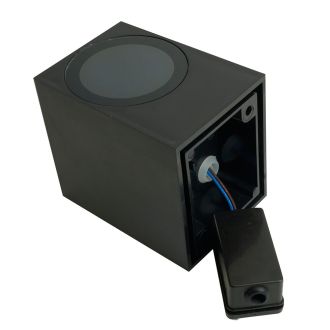 Светильник садово-парковый Feron.ONE DH050-P, на стену, GU10 220-240V, черный пластик, 51544