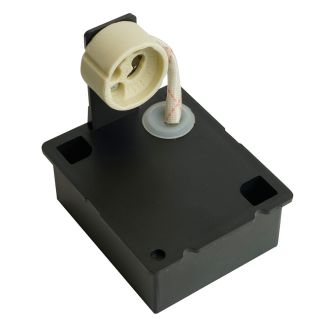 Светильник садово-парковый Feron.ONE DH050-P, на стену, GU10 220-240V, черный пластик, 51544