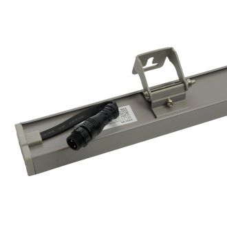 Светодиодный линейный прожектор для подсветки стен, 2700K, 970*40*25mm, 24W DC24V, IP65, Feron LL-893, 51560