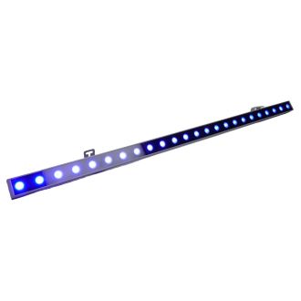 Светодиодный линейный прожектор для подсветки стен, синий, 970*40*25mm, 24W DC24V, IP65, Feron LL-893, 51562