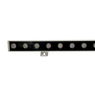 Светодиодный линейный прожектор для подсветки стен, красный, 970*40*25mm, 24W DC24V, IP65, Feron LL-893, 51563