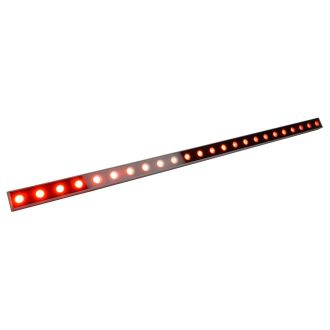 Светодиодный линейный прожектор для подсветки стен, красный, 970*40*25mm, 24W DC24V, IP65, Feron LL-893, 51563