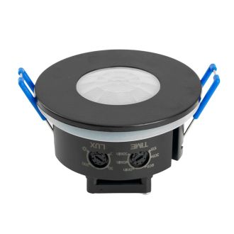 Датчик движения и освещенности 1200W 8m 120°(гориз.) 360°(верт.) чёрный, SEN55, артикул 51577, Feron