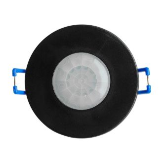 Датчик движения и освещенности 1200W 8m 120°(гориз.) 360°(верт.) чёрный, SEN55, артикул 51577, Feron