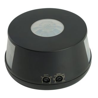 Датчик движения 2000W 30m 360°(верт.) чёрный SEN19, Feron, 51578